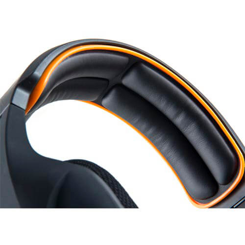 Auriculares C/Microfono Nox Krom S7ven 7.1 Usb Negro/Naranja | Quonty.com | NXKROMS7VN