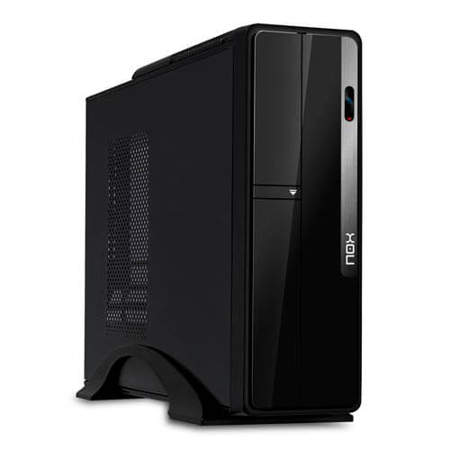 Caja Sobremesa/Micro-Atx Nox Liten Slim 450w Usb2.0 | Quonty.com | NXLITEN
