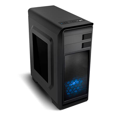Caja Semitorre/Atx Nox Modus Usb3.0 Led-Azul Metal | Quonty.com | NXMODUSB