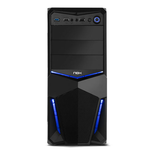 Caja Semitorre/Atx Nox Nxpax Blue Edition Usb3.0 | Quonty.com | NXPAX