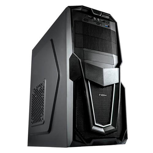 Caja Semitorre/Atx Nox Raven Usb3.0 C/Lector Metal | Quonty.com | NXRAVEN