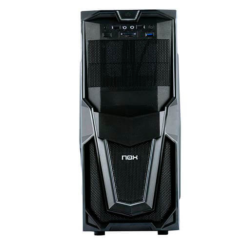 Caja Semitorre/Atx Nox Raven Usb3.0 C/Lector Metal | Quonty.com | NXRAVEN