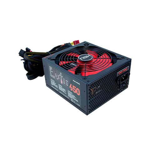 Fuente Nox Nx 650w Pfc-Activo 87+ 14cm Atx | Quonty.com | NXS650