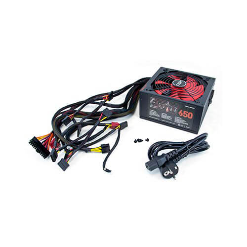 Fuente Nox Nx 650w Pfc-Activo 87+ 14cm Atx | Quonty.com | NXS650