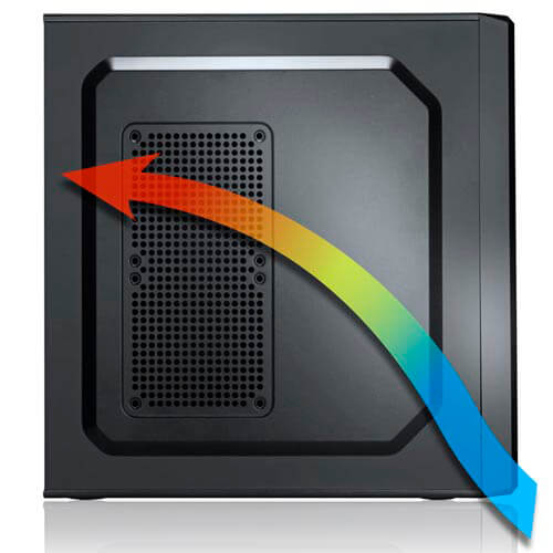 Caja Semitorre/Atx Nox Titan Usb3.0 Metal Negra | Quonty.com | NXTITAN