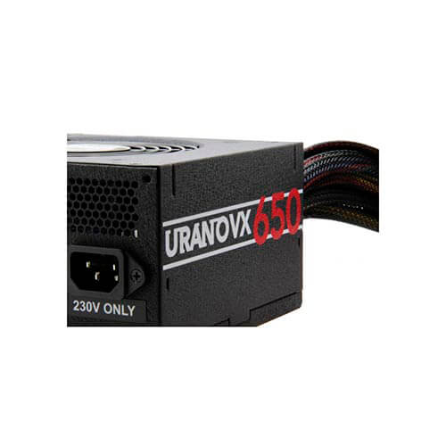 Fuente Nox Urano Vx 650w Pfc-Activo 12cm Atx | Quonty.com | NXURVX650