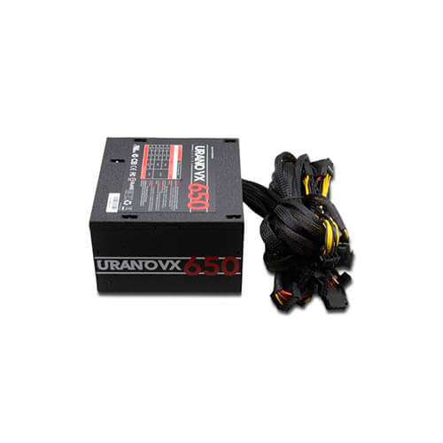 Fuente Nox Urano Vx 650w Pfc-Activo 12cm Atx | Quonty.com | NXURVX650