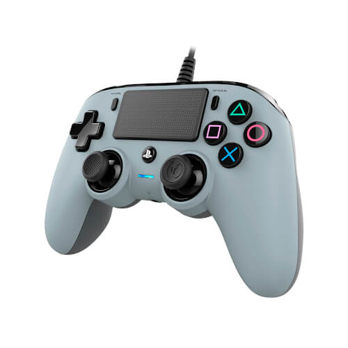 Mando Para Ps4 Nacon Compact Controller Grey - Panel Táctil | Quonty.com | NAC PS4 GREY