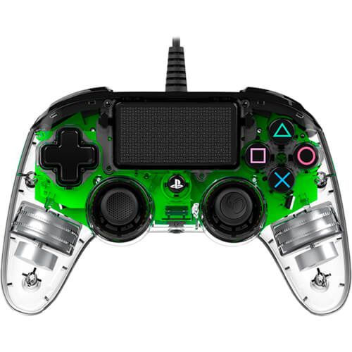 Mando Para Ps4 Nacon Compact Controller Light Green | Quonty.com | NAC PS4 LIGHT GREEN