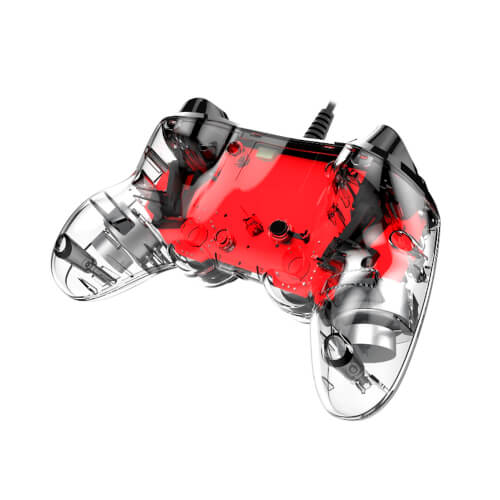 Mando Para Ps4 Nacon Compact Controller Light Red - | Quonty.com | NAC PS4 LIGHT RED