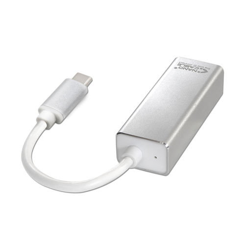 Adaptador Usb-C A Lan Nanocable 10.03.0402 - Ethernet 10/100 | Quonty.com | 10.03.0402