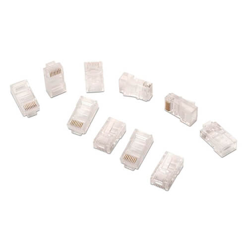 Conector De Red Rj-45 Nano Cable 10.21.0201 10 Unidades | Quonty.com | 10.21.0201