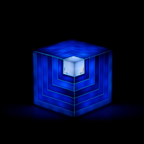 Altavoz Ngs Roller Cube Blue | Quonty.com | CUBEBLUE