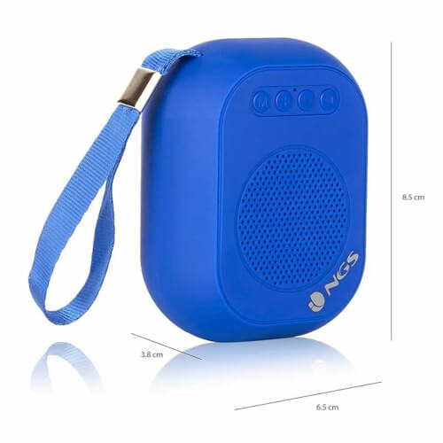 Altavoz Bluetooth Ngs Roller Dice Blue - 3w - Microsd | Quonty.com | ROLLERDICEBLUE