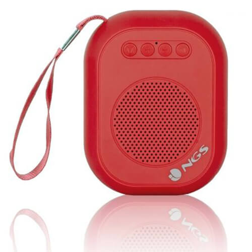 Altavoz Bluetooth Ngs Roller Dice Red - 3w - Microsd | Quonty.com | ROLLERDICERED