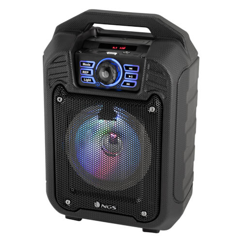 Altavoz Bluetooth Ngs Roller Tin - 20w - Fm - Usb/Microsd | Quonty.com | ROLLERTIN