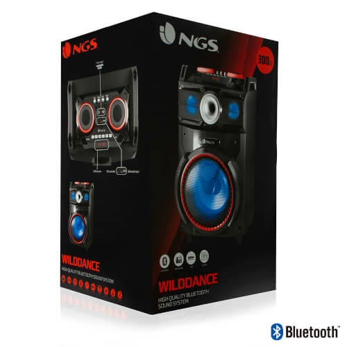 Altavoz Ngs Wild Dance 300w Bt | Quonty.com | WILDDANCE