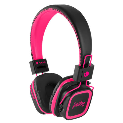 Auricular C/Micrófono Ngs Artica Rosa Jelly | Quonty.com | ARTICAJELLYPINK