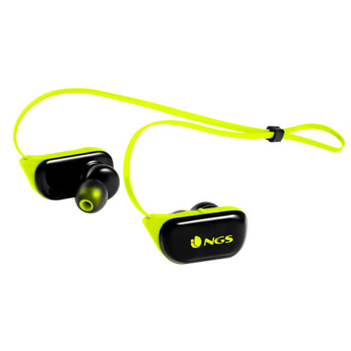 Auriculares Deportivos Ngs Artica Ranger Yellow | Quonty.com | ARTICARANGERYELLOW