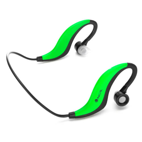 Auriculares Deportivos Ngs Green Artica Runner | Quonty.com | ARTICARUNNERGREEN