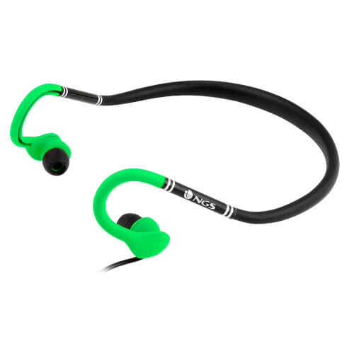 Auriculares Deportivos Ngs Green Cougar | Quonty.com | COUGARGREEN