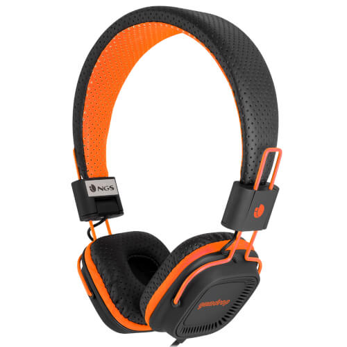 Auricular C/Micrófono Ngs Orange Gumdrop | Quonty.com | GUMDROPORANGE