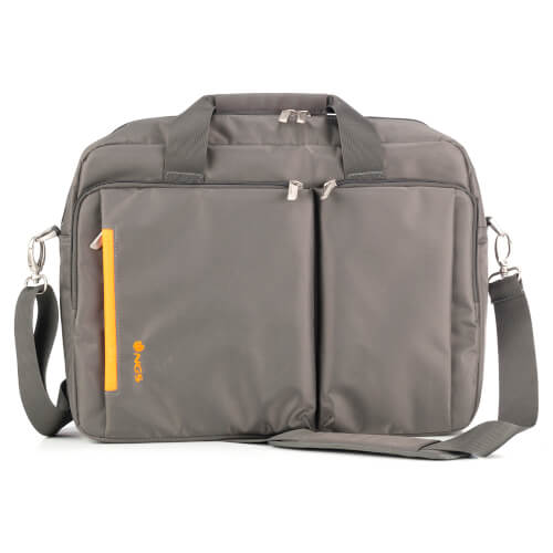 Maletin Ngs Verona 15,6'' Gris Y Naranja | Quonty.com | VERONA