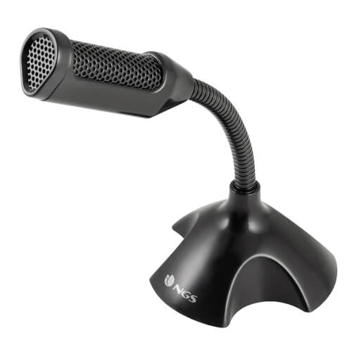 Micrófono De Sobremesa Ngs Ms 110 Omnidireccional | Quonty.com | MS110