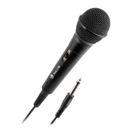 Micrófono Ngs Singer Fire Dinámico 80hz-12000hz | Quonty.com | SINGERFIRE