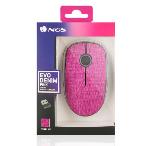 Ratón Ngs Evo Inalámbrico 1200 Dpi Usb | Quonty.com | EVODENIMPINK