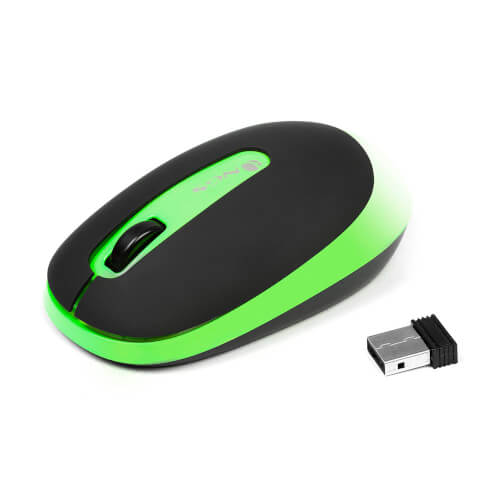 Ratón Ngs Dust Green 1600dpi | Quonty.com | DUSTGREEN