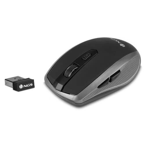 Raton Ngs Flea Pro Silver 1600dpi Usb | Quonty.com | FLEAPROSILVER