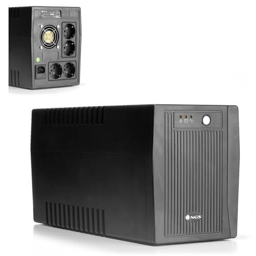 Sai Ngs Fortress 2000 V2 - 1500va/900w - Off Line | Quonty.com | FORTRESS2000V2