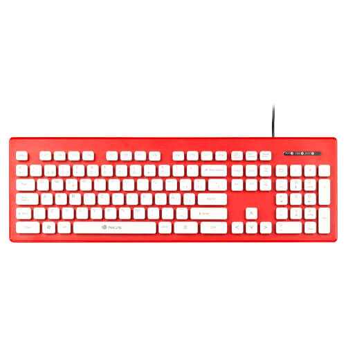 Teclado Ngs Clipper Red | Quonty.com | CLIPPERRED
