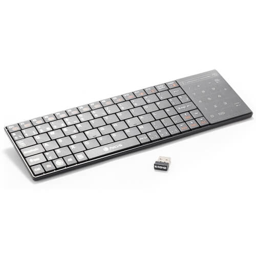 Teclado Smart Tv Ngs Tvfighter Wifi Multimedia Touchpad | Quonty.com | TVFIGHTER