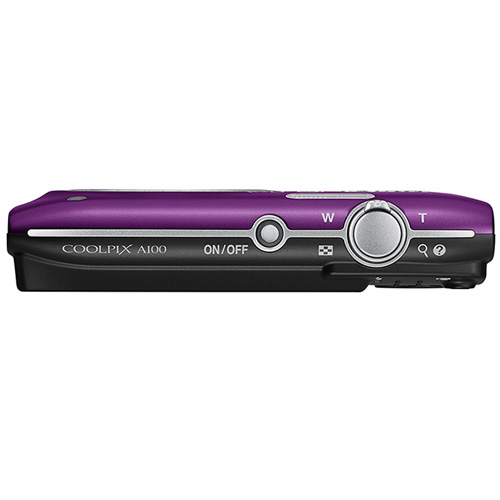 Camara Digital Nikon Coolpix A100 Lila 20.1mpx | Quonty.com | 999A100PU1