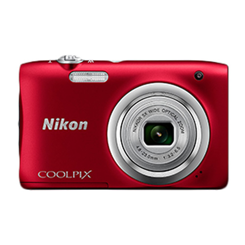 Camara Digital Nikon Coolpix A100 Roja 20.1mpx | Quonty.com | 999A100R11