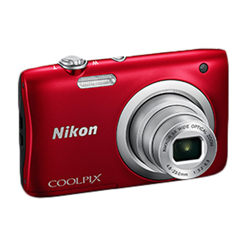 Camara Digital Nikon Coolpix A100 Roja 20.1mpx | Quonty.com | 999A100R11