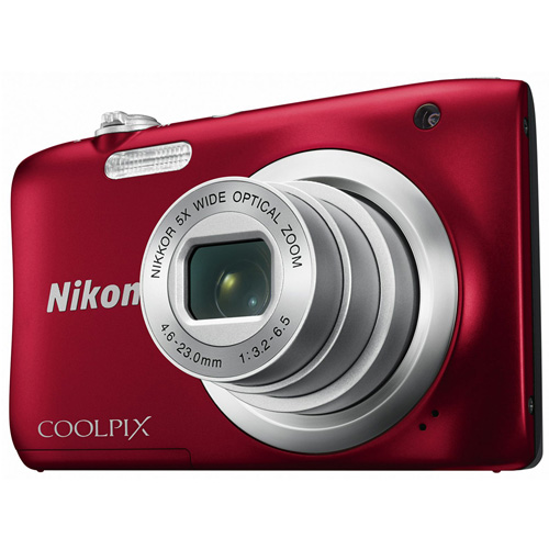 Camara Digital Nikon Coolpix A100 Roja 20.1mpx | Quonty.com | 999A100R11
