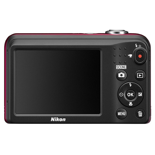 Camara Digital Nikon Coolpix A10 Roja 16.1mpx | Quonty.com | 999A10R1