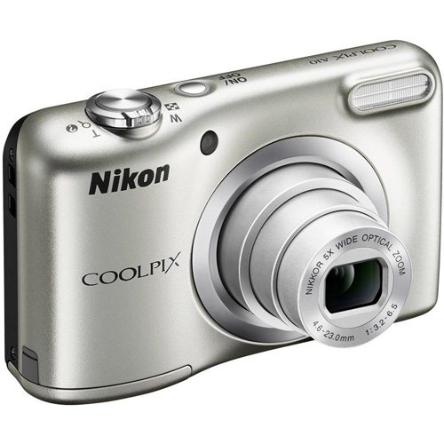 Camara Digital Nikon Coolpix A10 Plata 16.1mpx | Quonty.com | 999A10S1