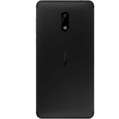 Smartphone Nokia 6 Black 5.5'' Octacore 3gb/32gb 4g 8/16mp | Quonty.com | NOK 6 32GB BLACK