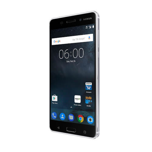 Smartphone Nokia 6 Silver 5.5'' Octacore 3gb/32gb 4g 8/16mp | Quonty.com | NOK 6 32GB SILVER