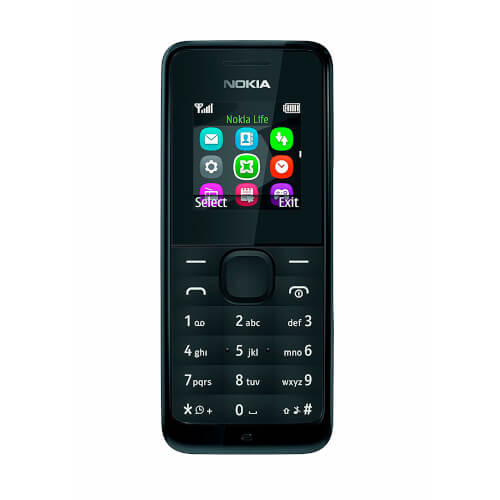Smartphone Nokia 105 1.45'' 2g Negro | Quonty.com | A00028430