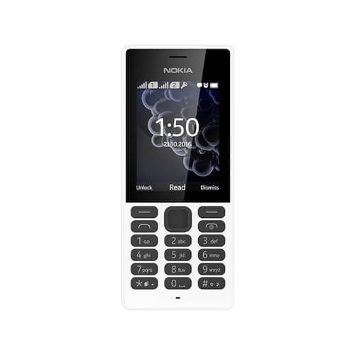 Teléfono Móvil Nokia 150 Blanco Display 2.4&Quot;/6cm Cámara Vga | Quonty.com | A00028000