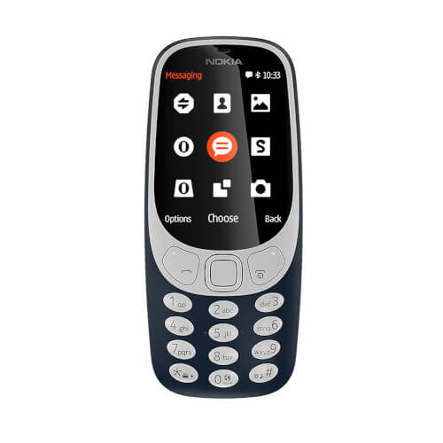 Smartphone Nokia 3310 2.4'' 2g Azul | Quonty.com | DS TA-1030 DK BLUE