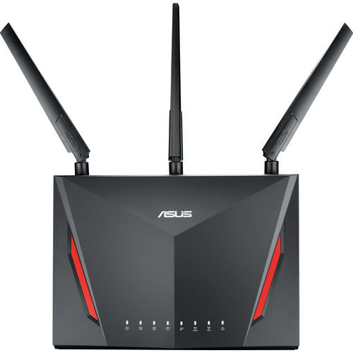 Router Asus Rt-Ac86u 4ptos Wifi-Ac/2900mbps Wps | Quonty.com | 90IG0401-BM3000