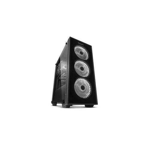 Caja Semitorre/Atx Nox Hummer Tg Rgb S/Fuente Usb3.0 Negra | Quonty.com | NXHUMMERTGRGB