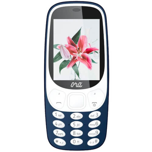 Telefono Movil Ora Phone Kira 2,4&Quot; 2xsim Radiofm Dark Blue | Quonty.com | OPN2401-DBL