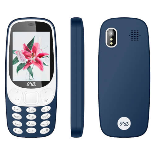 Telefono Movil Ora Phone Kira 2,4&Quot; 2xsim Radiofm Dark Blue | Quonty.com | OPN2401-DBL